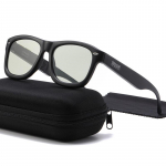 Uue objektiiviga v&auml;rvilised LCD p&auml;ikeseprillid Reguleeritava polarisatsiooniga prillid P&auml;ikeseprillid must