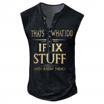 (Suurep&auml;rane kodu)Meeste Summer Surf Beach Tank Top suur vabaaja hingav varrukateta topp vaba tr&uuml;kiga meeste s&auml;rk L must