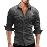 Meeste distressed Denim s&auml;rk Juhuslik pestud Slim Fit kaubois&auml;rk XXL hall