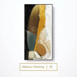 Kaasaegne abstraktne &otilde;limaal Tr&uuml;kis l&otilde;uendile P&otilde;hjamaade plakati seinakunsti pildid ruumi sisekujunduseks Esteetiline kodukaunistus Luksuslikud Cuadros 60cm&times;170cm NoFrame