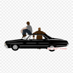 Dean Winchester Sam Winchester Castiel Pealekandmine Kuumus&uuml;lekandega Tr&uuml;kkimine Vin&uuml;&uuml;lplaastrid Kleebis Riietele Ise-tehtavad Aplikaatorid Pestavad Plaastrid