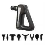 Uus LCD kolmnurkne fascia elektriline massaažip&uuml;stoli lihasl&otilde;&otilde;gasti 32-k&auml;iguline s&uuml;vakudede lihasmassaaži koputav harjutus Salendav 8 massaažipead h&otilde;be