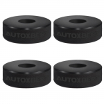 4 tk kummist pudeli tungraua padja kaitseadapter auto tungrauaga t&otilde;stmise t&ouml;&ouml;riist, keevitatud k&uuml;lgt&otilde;steketas 20 mm auk enamiku 2-tonnise pudeli tungraua jaoks must