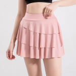 Naiste spordiseelikud Golfi seelik Fitness Athletic Running Short Skort S roosa