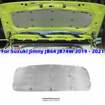 Auto esiotsa mootorikatte heliisolatsioonikangas &Uuml;hepoolne soojusisolatsioonimatt pandlaga Suzuki Jimny JB64 JB74W jaoks