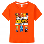 Stumble Guys T-s&auml;rgid Harajuku M&auml;ngud L&uuml;hikeste varrukatega Topid Casual y2k t&uuml;drukute riided poiste riided &uuml;hes t&uuml;kis t-s&auml;rk laste poiss 10 aastat Anime T-s&auml;rk 150