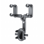 Auto Rearview Mirror Phone Holder in Car Mount Stand for CellPhone Car Mobile Support Rotating Adjustable Car SmartPhone 1 pc
