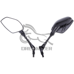 Mootorratta reguleeritavad tahavaate k&uuml;ljepeeglid Honda Rebel 300 CMX300 Rebel 250 CMX250C jaoks Kawasaki Vulcanile
