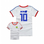 Ts&auml;rgid Anime Kapten Tsubasa Ozora Tsubasa 3D Prindiga T&auml;navar&otilde;ivad Poiss T&uuml;druk Vabaaja Mood Suure O-kaelusega Ts&auml;rgid Laste T-s&auml;rk Topid 100