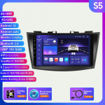 Carplay 4G raadio 2 Din Android 12 auto multimeediumipleier seadmele Suzuki Swift 4 2011-2015 GPS Navigation WIFI DSP 9'' 2din Intelligent Screen AutoRadio S5 8Core 4G 64G AI
