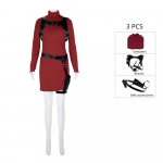 Naine Resident 4 Ada Wong Cosplay Kost&uuml;&uuml;m Evil Kleit Kost&uuml;&uuml;mid Fantasia Halloweeni karnevali maskeeringud t&auml;iskasvanud naiste t&uuml;drukutele XS
