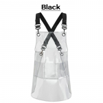 L&auml;bipaistev p&otilde;ll juuksestilist Barber Chef veekindel &otilde;likindel p&otilde;ll must