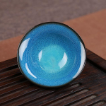 6Tk Jun Portselanist Kung Fu teetassid Tenmoku kala l&otilde;bus teetass 35ml