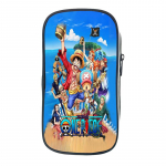 &Uuml;hes t&uuml;kis pliiatsikott Zoro Luffy Chopper Ace &otilde;igusteaduskonna &uuml;mbrised Kawaii kirjatarvete hoidja kott Pliiatsikarp &otilde;pilastele koolitarbed 15