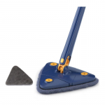 Triangle 360 ​​puhastusmopp teleskoopne majapidamises kasutatava lagede puhastusharja t&ouml;&ouml;riist Isetehjendav plaatide ja seinte puhastamiseks k&auml;ed-vabad mopp laiskadele inimestele