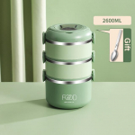 Roostevabast terasest kaasaskantav l&otilde;unakast, laste koolikontor mitmekihiline termiline bentokarp &otilde;pilasele, suure mahutavusega toidukonteiner