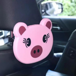 Cartoon kokkupandav s&ouml;&ouml;gilaud s&ouml;&ouml;gilaud tagaistme auto tassihoidja auto praktiline veetassi hoidja auto joogihoidja Multifunktsionaalne 19cm&times;23.5cm valge