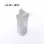 Suvised meeste sokid Paadi sokid &Uuml;hev&auml;rvilised puuvillased sokid Libisemisvastased Antibioosi Hingavad v&otilde;rksokid Spordisokid One Size