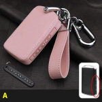 Nahast autov&otilde;tme &uuml;mbris Mazda 3 jaoks Alexa CX-30 CX30 CX5 CX 5 CX-5 CX8 CX9 CX4 2019 2020 Protect Shell Auto Aksessuaaride Ring roosa