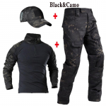 Taktikaline kamuflaaživorm s&otilde;jav&auml;e armee treeningkost&uuml;&uuml;mid Airsofti lahingus&auml;rk + p&uuml;ksid jahiriided paintballi snaipririided taktikalise m&uuml;tsiga M