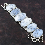 Dendriitopaal K&auml;ev&otilde;ru Ehtne V&auml;&auml;riskivi Ehted K&auml;sitsi valmistatud V&auml;&auml;rikas K&auml;ev&otilde;ru 925 Sterlingh&otilde;be K&auml;ev&otilde;ru Reguleeritava Keti K&auml;ev&otilde;ru Pulmakink