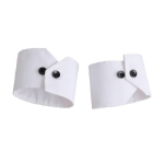 &Otilde;rnad eemaldatavad varrukad k&auml;tised valged varrukad Lihtne pulmapaariline randmesoojendaja kampsuni s&auml;rgile 1 valge