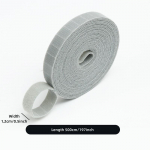 16 jalga X 1/2-tolline konksu aasa kaabliside, korduvkasutatav vaba l&otilde;igatud kinnitusrihm kirjatarvete k&otilde;rvaklappide majapidamistele