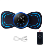 EMS madala sagedusega impulssf&uuml;sioteraapia instrument MINI elektriline emakakaela l&uuml;lisamba massaaž kogu keha massaaž Laetav kaugjuhtimispuldi mudelid kingitus pop