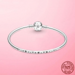 925 Sterling H&otilde;be Originaal Me K&auml;ev&otilde;ru Sobib Br&auml;ndi Me V&otilde;lukeha Helmed Mood DIY Ehted Naistele Kingitus 17cm