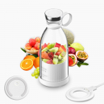 Aoresac isikliku suurusega blender akutoitega USB taaslaetav kaasaskantav segisti loksutamiseks ja valge