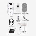 Aknapuhastusrobot nutikas veesprei automaatse veepihustusfunktsiooniga Kukkumisvastase magnetklaasiga kodune nutikas puhastusmasin EU PLUG valge