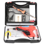 Plastikust keevitusnaelte keevitusvarda kaitseraua remont Keevitusp&otilde;leti silumist&ouml;&ouml;riist Auto plastist keevitusmasina komplekt Hooldusseadmed punane