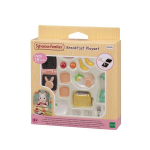 Sylvanian Family Chocolate Rabbit's Brunch figuurikomplekt 5444, 1 komplekt, Korea populaarsed m&auml;nguasjad beige