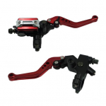 2 tk 22 mm CNC h&uuml;drauliline ketaspiduri &uuml;lemine pump mootorratta siduri k&auml;sipiduri hoob sinine