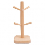 Tassikuivatusrest Kahekihiline hoiustamine Kauakestev Kasulik 6 k&uuml;&uuml;nt Puidust kohvikruus Puu letti Korraldaja majapidamistarbed