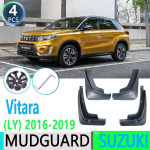 for Suzuki Vitara Escudo 2016 2017 2018 LY 4th Gen Fender Mudguard Mud Flaps Guard Splash Flap Mudguards Car Accessories black
