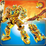 3in1 Warrior Mehaaniline Golden X Titans Mechas Chariot Dragons 15. hooaeg Ehitusklotsid Klassikalised mudelikomplektid Klotsid Lastekomplektid amazon