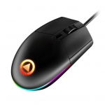 V&auml;rviline LED Reguleeritav DPI USB Juhtmega Hiired Vaikne M&auml;ngurihiir S&uuml;learvutile must