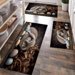 1 tk k&uuml;&uuml;liku- ja munaprindiga k&ouml;&ouml;gimatt Pehme paksendatud k&ouml;&ouml;gimatt Veekindel libisemiskindel &otilde;likindel p&otilde;randamatt, jooksjavaip 40*60cm