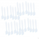 100Pcs Spoon Disposable Makeup s Mini Beauty Tool for Women Girls puhas