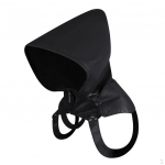 Punk kapuutsiga gooti stiilis Steampunk Crop kapuutsiga m&uuml;ts reguleeritavate rihmadega