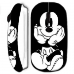 Must-valge Miki Disney juhtmeta hiir