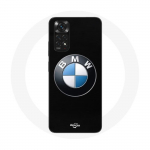 Coque pour Xiaomi Redmi Note 11 4G BMW Logo fond noir