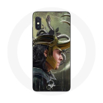 &Uuml;mbris Xiaomi Redmi Note 5 AI topeltkaamerale Loki Thor Ragnarok koos kiivriga Fanart, 1. hooaeg