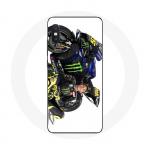 Xiaomi Redmi Note 5 AI kahe kaameraga &uuml;mbris Valentino Rossi kiirusdraiveri valge taustaga