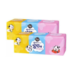 Shower Mate Soft Cow Bubble Bath Bomb 3-piece set, 80g, 2 sets