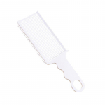 Barber Mix Flat Top meeste Barber Comb kuumakindel pleekimise pintsel valge
