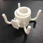 Vastupidav rannavihmavarju riputuskonks 4 haruga kruvilukk ABS k&auml;ter&auml;tikud kaamerakotid riidenagi matkahoidik reisiklamber valge