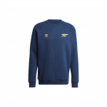 Adidas Originals Arsenal Essentials Meeste Crew-s&auml;rk Sweatshirt Collegiate-Navy Tribe-Yellow IK8715 L