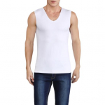 Meeste suvine fitnessivest &uuml;hev&auml;rviline &otilde;mblusteta plusssuurus V kaelusega varrukateta veniv pehme hingav kiiresti kuivav pullover vabaaja meeste j&otilde;usaali sportlik tanktop L must